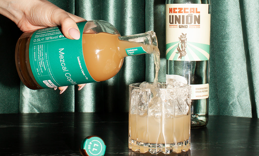 Our debut Mezcal Cocktail in collaboration with Mezcal Unión