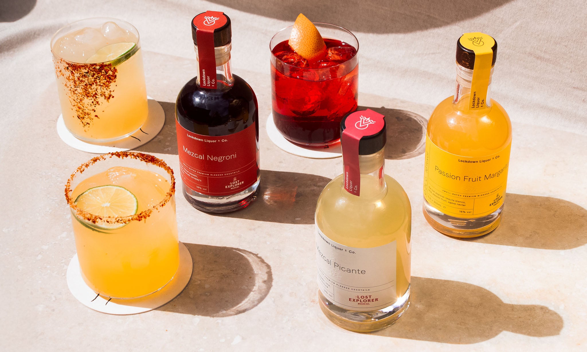 Mezcal Negroni in collaboration with The Lost Explorer