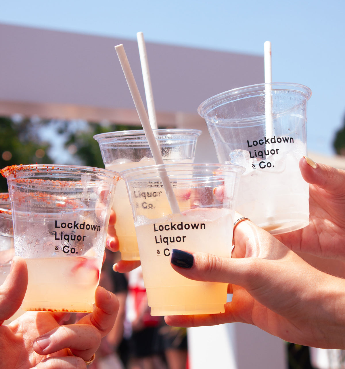 Complimentary Set of Four Picnic Cups