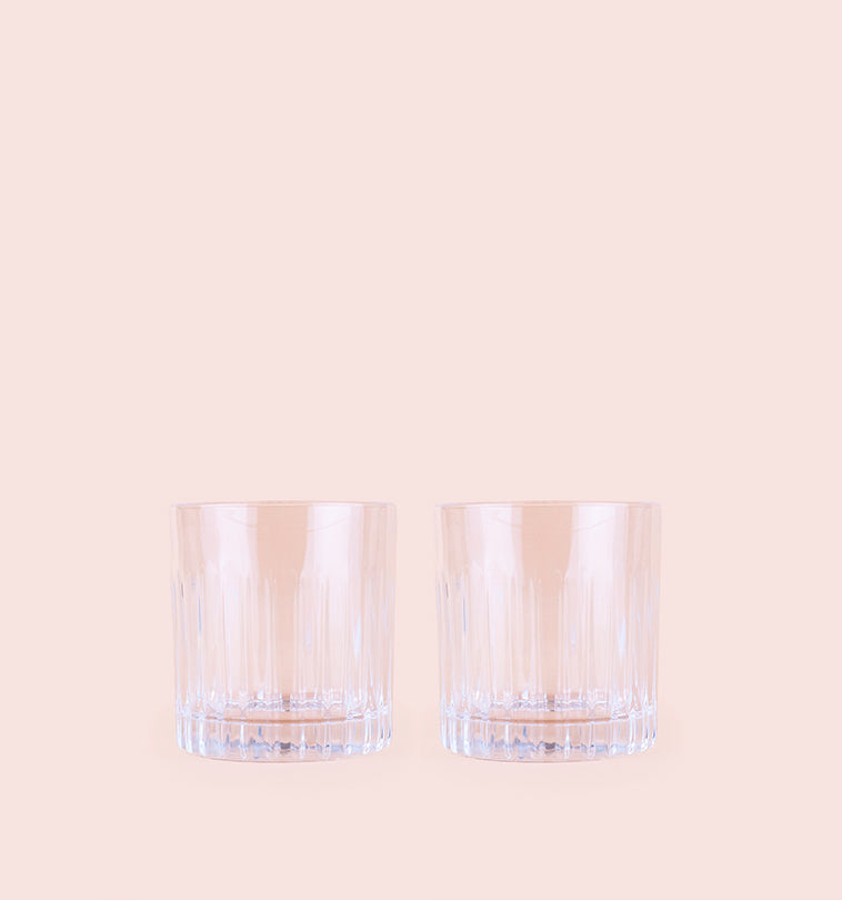 Brooklyn Rocks Glasses, Set of Two